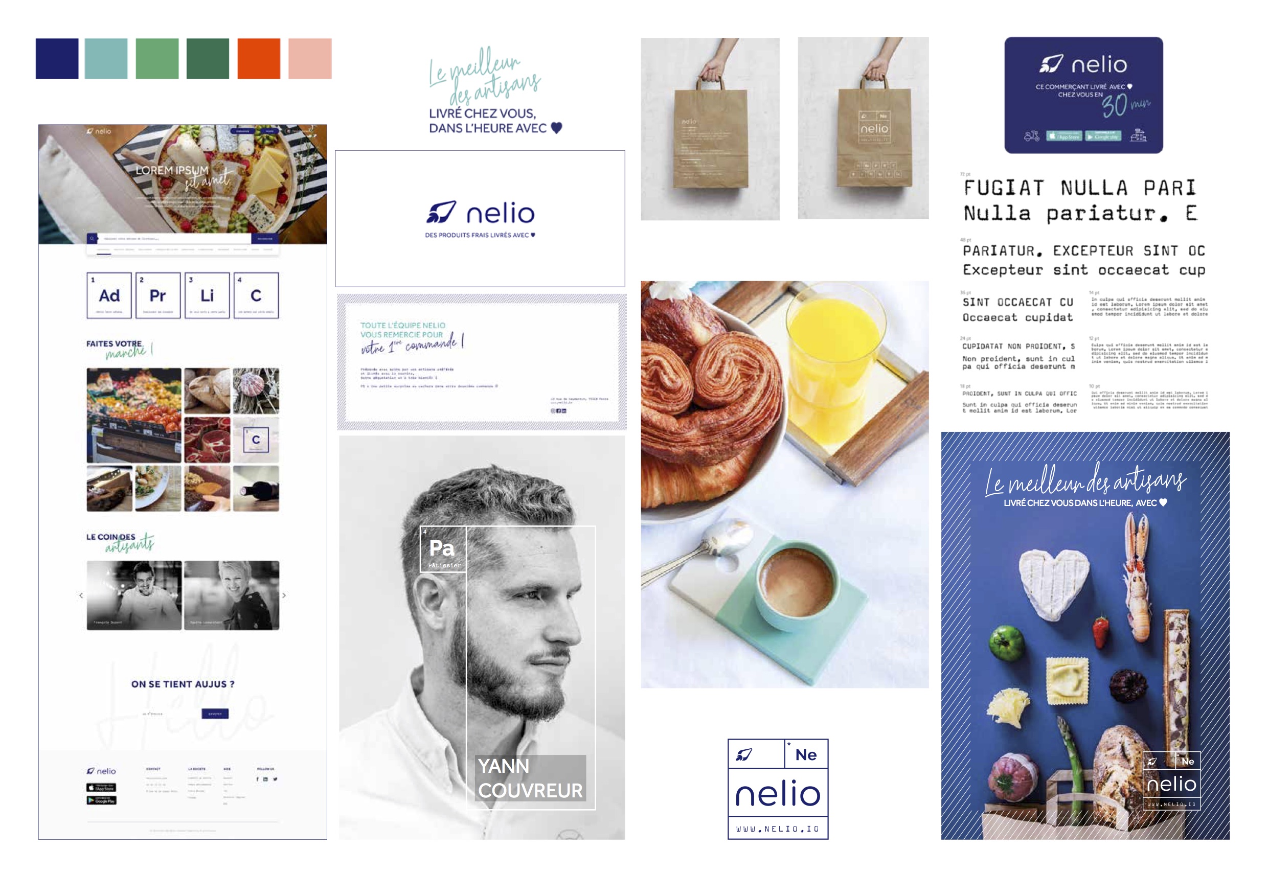 Nelio confie son branding et son identité visuelle à l'agence Dupont Lewis.