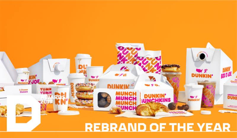 Rebranding de la marque alimentaire Dunkin