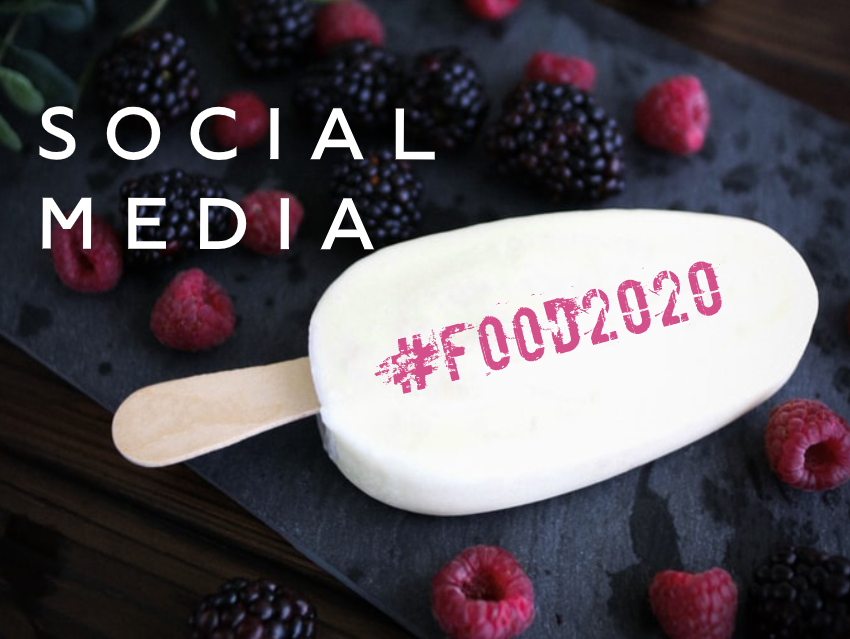 Social Media Hashtag Food 2020