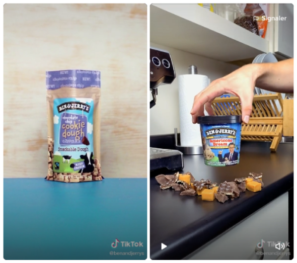 Tiktok Food Ben & Jerry’s