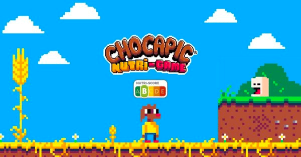 Chocapic intègre dans sa campagne de publicité alimentaire sous forme de jeu vidéo, le nutri-score B 