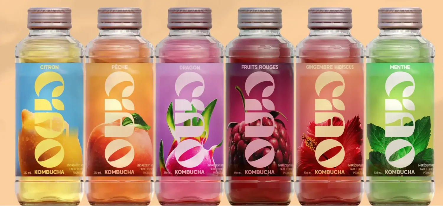 ciao-kombucha-gamme-boissons-squeezie La gamme des 6 boissons au Kombucha lancée par l'influenceur Youtube squeezie