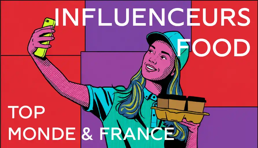 top-influenceurs-food-monde-et-france Le Top Influenceurs Food Monde et France par Dupont Lewis, l'agence Food